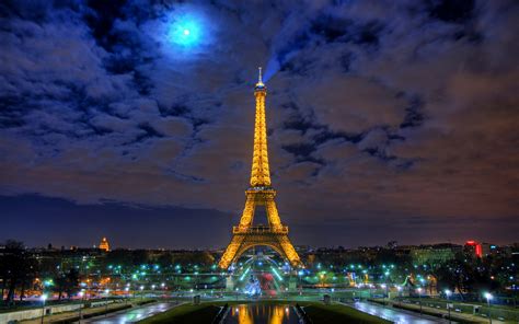 Man Made Eiffel Tower Hd Wallpaper
