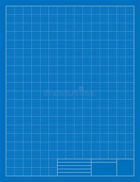 Vertical Drafting Blueprint Grid Architecture Stock Vector