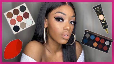 face full of first impressions huge black friday makeup haul holiday matte glam vlogmas