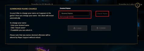 How To Change League Of Legends Summoner Name Techcult