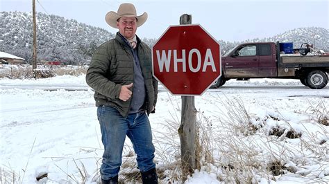 Utah Towns ‘whoa Signs Show Cowboy Spirit But Cant Happen In
