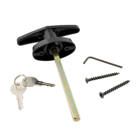 Rural365 Locking T Handle Latch Shed Lock With Keys And Hardware Door