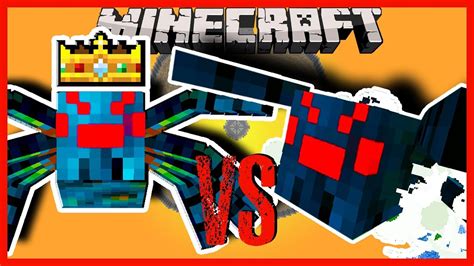 Minecraft Queen Spider Vs Spider Titan Who Will Be Crowned Strongest