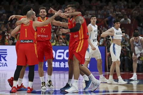 Spain Claims Its Second Fiba World Cup Title Los Angeles Times