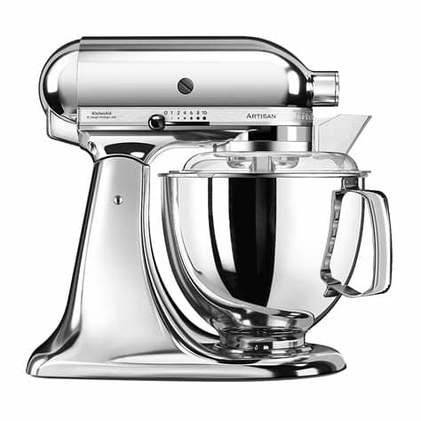 Este robot de cocina kitchenaid 5ksm125 es uno de los más vendidos de su clase; KitchenAid Artisan Cromado Modelo 5KSM175 (+ completo que ...