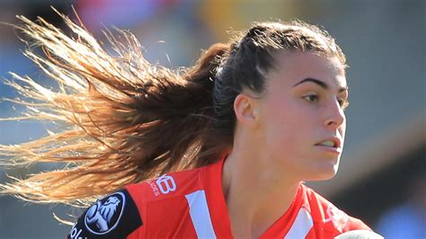 Nrlw Player Jess Sergis Wants The Competition To Forge Ahead The