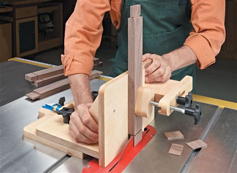 Adjustable Tenoning Jig Woodworking Project Woodsmith Plans