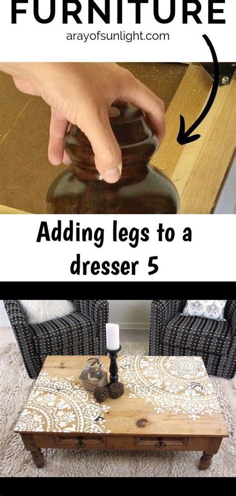 And i've seen lots of people use marble or granite on. Adding legs to a dresser 5 | Dresser makeover, Vintage ...