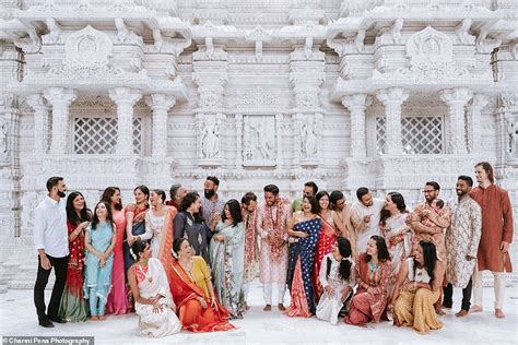 Two Indian Grooms Go Viral For Their Traditional Hindu Wedding In A