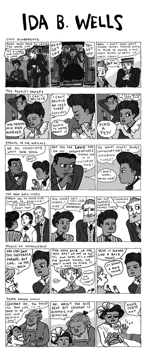 hark a vagrant celebrates hero ida b wells in several strips scroll all the way down the
