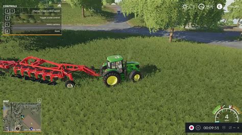 Farming Simulator 19 Plowing The Fields Youtube