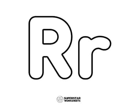 Letter R Worksheets Superstar Worksheets