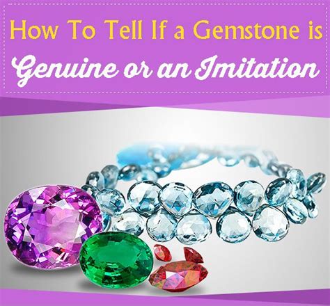 When Buying Gemstones It Is Important To Know If It Is A Genuine