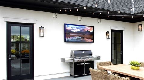 Complete Your Backyard With An Outdoor Tv Installation Blog