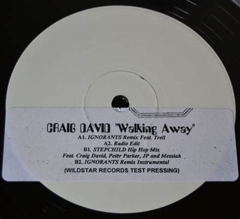 Craig David Walking Away 2000 Stickered Vinyl Discogs