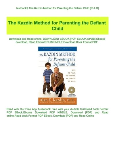 Textbook The Kazdin Method For Parenting The Defiant Child Rar