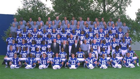 Colts Team Photos Indianapolis Colts