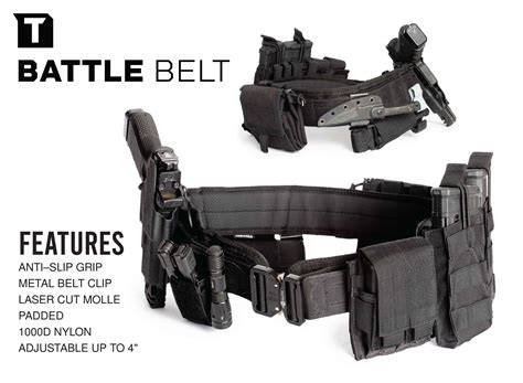 Battle Belt Tacticon Armament Tactical Firearm Equipment