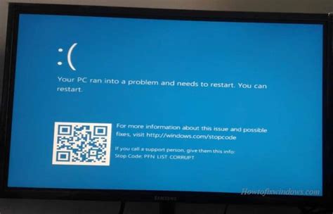 These codec packs are compatible with windows vista/7/8/8.1/10. Fix pfn list corrupt Blue Screen Error on Windows 10 ...
