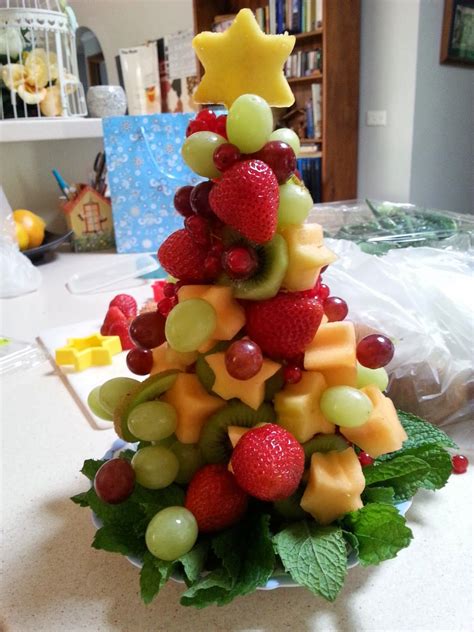 Christmas Fruit Trays Ideas Fruit Christmas Tree Iowa Girl Eats
