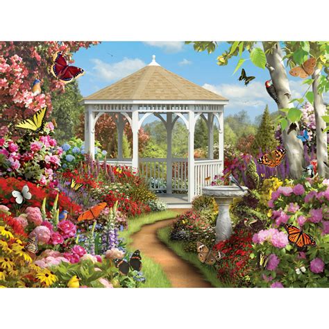 Butterfly Garden Ii 500 Piece Jigsaw Puzzle Bits And Pieces