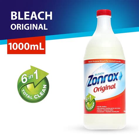 Zonrox Bleach Original 1 Liter Shopee Philippines