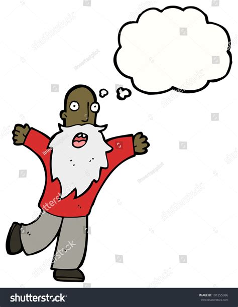 Cartoon Old Man Running Away Stock Illustration 101255986 Shutterstock
