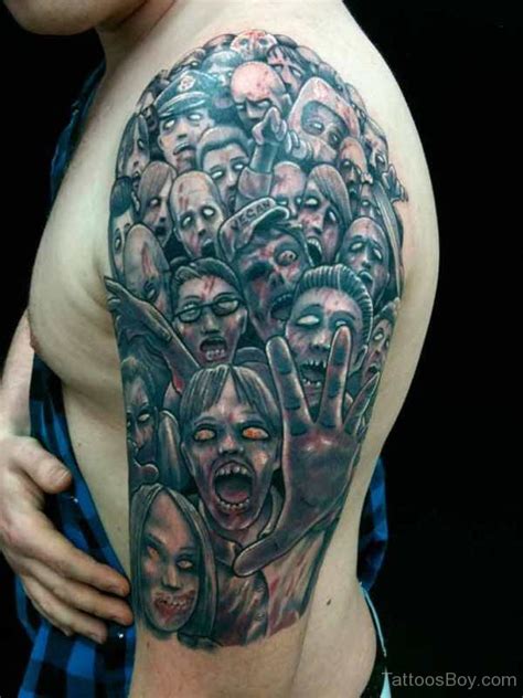 The Full Zombie Tattoo Ideas And Meaning For Men On Back Zombie Tattoo