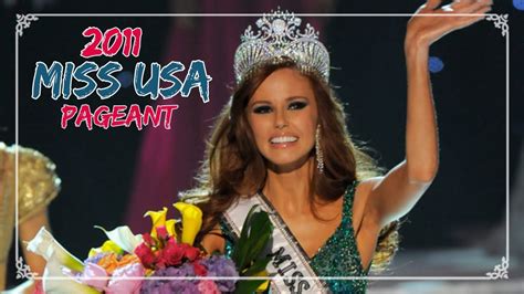 2011 Miss Usa Pageant Full Show 🥇 Own That Crown