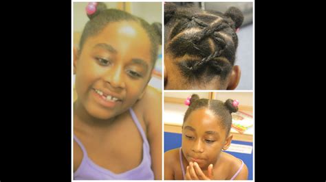 Back 2 School Kids Hairstyle, Easy, Quick,and Cute (Watch ...