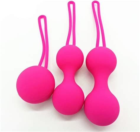 Amazon Com Silicone Kegel Balls Ben Wa Ball Vagina Exercise Vibrators Vaginal Geisha Ball With