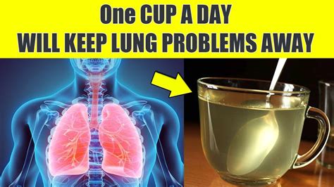 1 Cup A Day Will Keep Lung Problems Away This Sdrink Will Clear Mucus