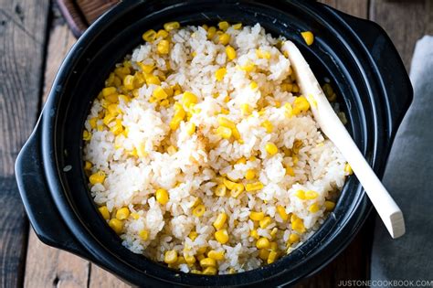 Japanese Corn Rice Recipe Cart
