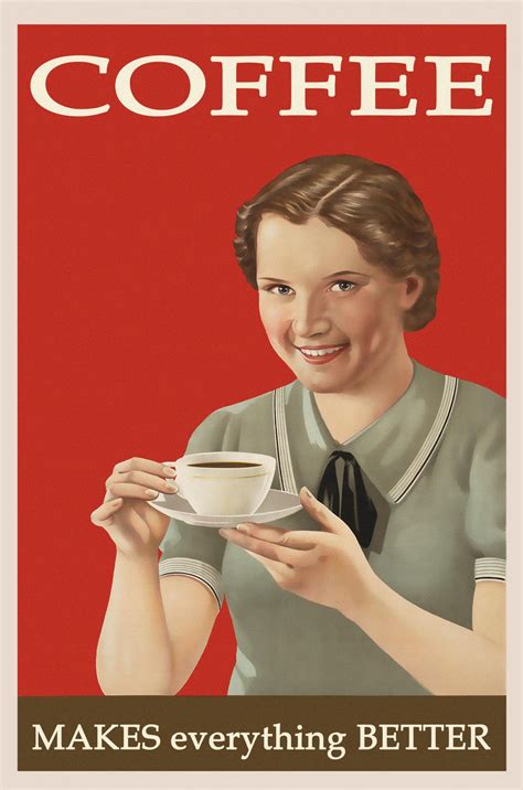 Coffee Vintage Retro Poster Free Stock Photo Public Domain Pictures