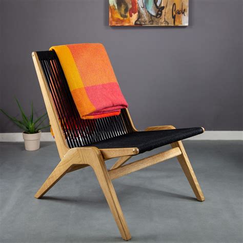 X Chair Oiled Oak Black Blinkenberg Cph