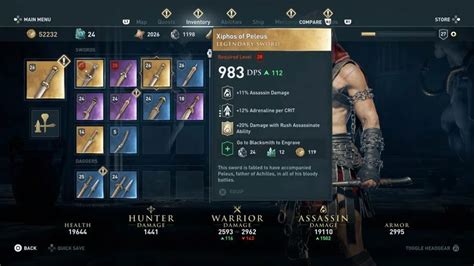 Assassin S Creed Odyssey Legendary Weapons Guide Gamersheroes