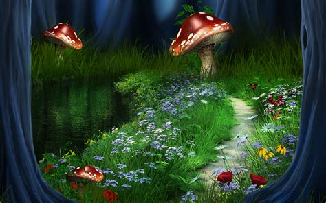 Fantasy Mushroom Wallpapers Top Free Fantasy Mushroom Backgrounds