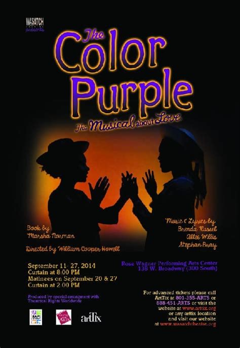 The Color Purple Is A Powerful Story Of Identity Utah Theatre Bloggers