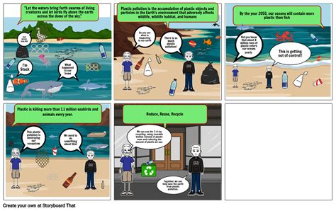 Pollution Comic Strip Storyboard By Justinsens19
