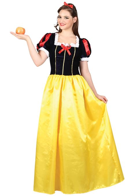 Adult Snow White Princess Fancy Dress Costume Fairy Tale Sexy Ladies Female Ebay