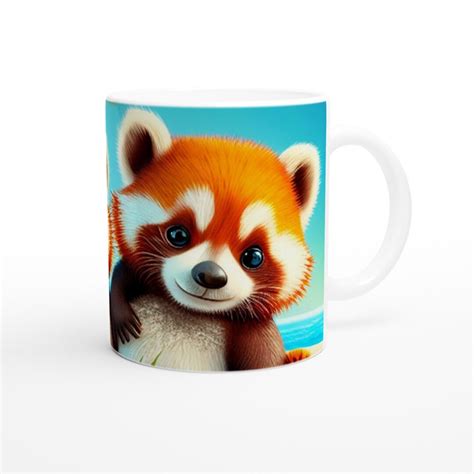Red Pandas Mug Red Pandas Ts Kids Mugs Red Pandas Cup Etsy