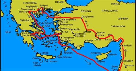Paul departed corinth by ship. 2009 Year of the Bible: Paul's SECOND journey--map