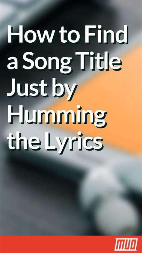 To use a music website, searchers should look for the search box and input the partial lyrics they remember, and you can check out for music discounts with tuneup media discount codes. How to Find Songs by Humming Lyrics: 4 Music Finding Apps ...
