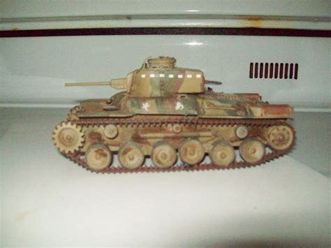 Japanese Tank Type 97 Plastic Model Military Vehicle Kit 135