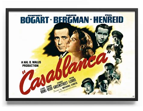 Casablanca Poster Justposters