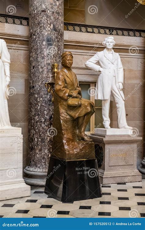 National Statuary Hall In Us Capitol Rotunda Editorial Photography