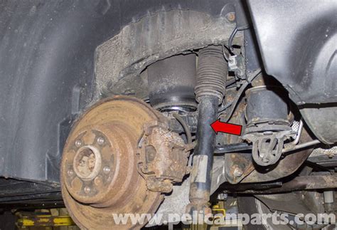Lift up the vehicle you can use the rear axle as jacking point (#3), do not jack up with out something in between the axle and the jack pad (i use a block of wood to prevent marring on the diffrential). BMW X5 Rear Shock Replacement (E53 2000 - 2006) | Pelican Parts DIY Maintenance Article