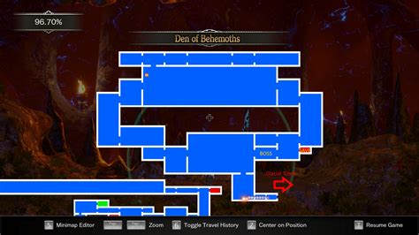 Bloodstained Ritual Of The Night Den Of Behemoths Guide Hold To Reset