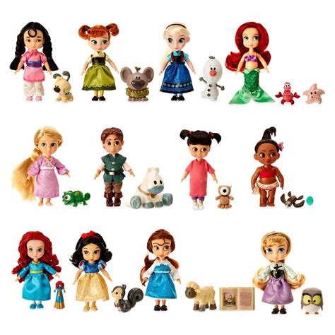 Disney Animators Collection Mini Doll T Set Muñecas Barbie Disney
