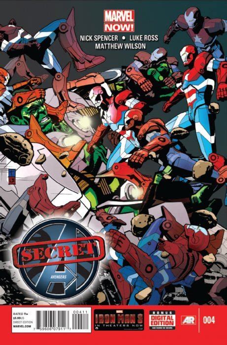 Secret Avengers 4 Marvel Comics Comic Book Value And Price Guide